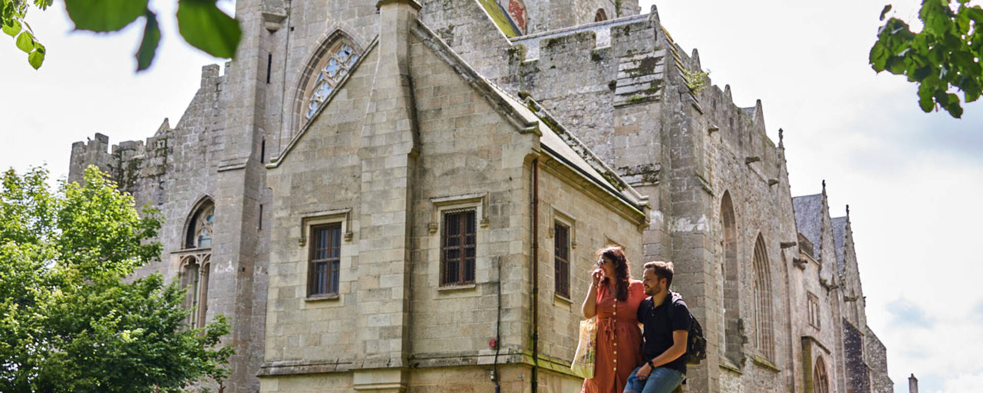 Balade en amoureux - Collégiale de Lamballe