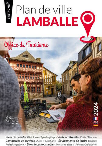 Plan de ville de Lamballe-Armor 2024