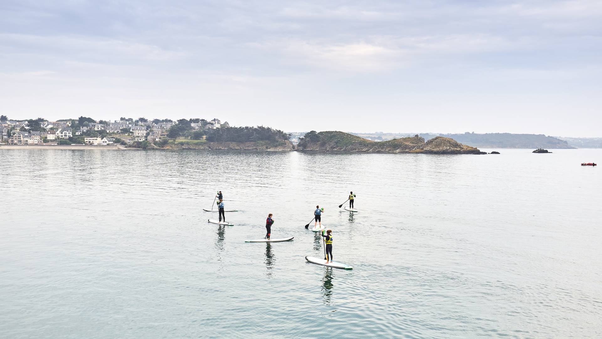 Paddles dans la baie d’Erquy