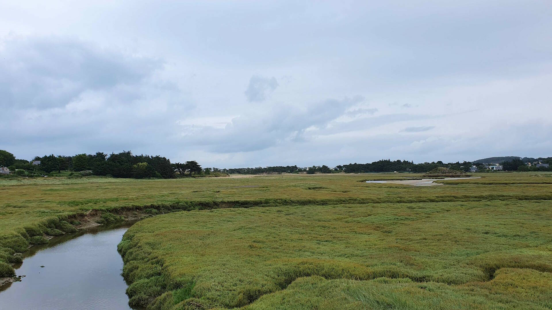 Balade près du marais de l'islet à Plurien